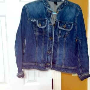 Kitit blue jean jacket - size large